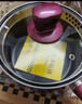 炊大皇（COOKER KING） 溢彩不粘奶锅不易糊底泡面锅煮奶锅宝宝婴儿辅食锅热牛奶小奶锅 溢彩奶锅 18cm 2.2L 实拍图