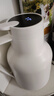 京东京造保温壶 家用【智能温显】杯大容量热水瓶暖壶户外 炼乳白1.5L 实拍图