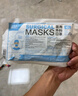 博锐医用外科口罩成人无菌单层熔喷布三层防护口罩一次性口罩博锐口罩 宝蓝色 10只/袋*5袋 耳挂 实拍图