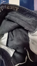 罗蒙牛仔裤男士直筒长裤新款秋季弹力休闲裤子男ZH7620雾霾蓝加绒30 实拍图