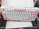 瓦尔基里（VALKYRIE）VK75 客制化机械键盘 三模2.4G/有线/蓝牙 全键热插拔 VK75-幻粉 实拍图