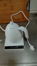 智能温控手冲咖啡壶挂耳长嘴细口控温泡茶恒温电热水壶B壶不锈钢 白色 600ml 实拍图