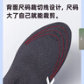eleft4D按摩运动鞋垫男足弓支撑减震软弹站久不累防臭皮鞋垫 黑色升级 实拍图