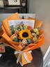 百花馆鲜花向日葵花束玫瑰花真花生日礼物送老师女生长辈同城配送当日达 前途辉煌|dy945 实拍图