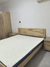 公熊（GXIONG） 公熊家具 床 实木床双人床单人床实木大床床 卧室家具 原木色床+床头柜*2 1800*2000框架床 实拍图
