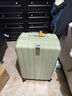 汉客行李箱女拉杆箱男大容量镇店之宝双层拉链密码箱子旅行箱24英寸绿 实拍图