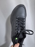 安踏女鞋运动鞋女秋冬季新款网面透气皮面防水跑步鞋子女士户外休闲鞋 （店长推荐-秋冬新款软底女鞋）基础黑 39 (美码8码) 实拍图