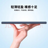 ALittleFlower适用ipad6/5保护套ipadair1/air2保护壳9.7英寸苹果平板电脑三折支架超薄全包防摔深蓝色 实拍图