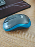 罗技（Logitech）M220 轻音鼠标 无线鼠标 办公鼠标 对称鼠标 带无线微型接收器 灰黑色 实拍图