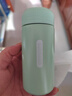 【全网爆款】迷你口袋保温杯304不锈钢水杯便携可爱水杯女生 淡青色 150ml 实拍图