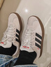 adidas「小锯齿」D-PAD CLASSIC美高风篮球风板鞋男女阿迪达斯 浅灰/黑色/浅猩红   39 实拍图