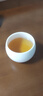 钰铨龙门 羊脂玉瓷釉烧主人杯 德化白瓷禅定杯功夫茶具陶瓷大号个人茶杯 上釉聚福杯 实拍图