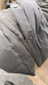 雅鹿【单排扣立领】冬季男式轻薄羽绒服鸭绒简约纯色百搭舒适 实拍图