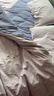 水星家纺磨毛四件套阳光棉艾草纤维床上用品床单被套A类冬季保暖双人1.8m床紫气东来 实拍图