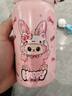 COOKSS儿童保温杯男女孩小学生上学专用水杯幼儿园吸管杯子水壶新款粉色 实拍图