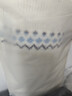 优衣库童装男童女童souffle yarn舒芙蕾针织衫长袖毛衣480865 01 乳白色 160 实拍图