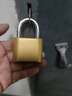 京本四位密码挂锁 金属户外防水防锈门锁 工具行李箱健身房学校柜子锁 【金属锁芯】粗8MM锁梁（金色） 实拍图