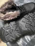 全洲狼 雪地靴男冬季新款东北棉鞋男大码抗寒防水加绒保暖轻便防滑靴子 黑色棉鞋-升级版 加绒 42 (260mm) 实拍图