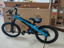 九号（Ninebot）儿童自行车5-7岁单车铝合金山地学生蓝色18寸适合身高115-135cm 实拍图