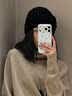 叶余星星小猫适用苹果iPhone17pro手机壳新款苹果17pro手机壳高级感小众可爱少女感半包手机保护女防摔 太空壳TPU-透明-星星小猫 iPhone 17 pro 实拍图