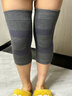 TEEIS德国护膝保暖老寒腿膝盖男女士专用关节炎发热中老年人加长厚运动 发热加厚保暖护膝【冬季热卖】 均码丨80-180斤通用 丨两只装 实拍图