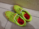 双星（shuangxing）儿童足球鞋TF碎钉防滑耐磨大童学生青少年训练比赛球鞋 果绿  37  实拍图