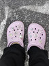 卡骆驰（CROCS）贝雅卡骆班洞洞鞋|205089 芭蕾粉-6TG   36 /37(220mm)   实拍图