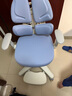 护童（Totguard）儿童学习椅可调节升降学生正姿四背坐姿椅 G985_奇思蓝 带脚踏 实拍图