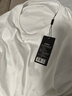 京东京造【液氨抗皱】t恤男长袖男士t恤纯棉白小T衣服 白色 XL 实拍图