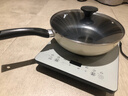 美的电磁炉电陶炉2200w大功率9档火力 一体微晶无缝面板节电磁灶火锅炉炒菜锅一体全套电池炉春节年货 冰川银【恒匀火】配专用不粘炒锅 实拍图