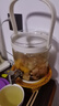 奥克斯（AUX）【价保618】养生壶花茶养生桶桶水龙头烧水壶煮茶器煮茶壶玻璃花茶壶电热水壶YS126A 实拍图