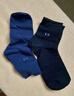 浪莎袜子男纯棉男袜抗菌全棉舒适黑色男士袜子中筒商务休闲棉袜6双装 实拍图