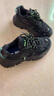 斐乐 FUSION斐乐潮牌女鞋硬糖鞋厚底老爹鞋女运动鞋女 黑色-BK 36.5 实拍图