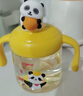 贝亲（Pigeon）儿童牛奶杯1-3岁宝宝喝水喝奶PPSU直饮奶瓶双吸管水杯 黄色330ml 实拍图