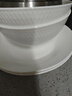 松发瓷器好韵纯白暗纹系列碗盘釉下彩碗具家用陶瓷碗碟餐具碗盘碟组合 好韵6英寸碗2个装 实拍图