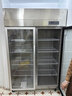 澳柯玛（AUCMA）展示柜冷藏保鲜柜双开门立式冰柜冰箱商用大容量水果蔬菜饮料啤酒串串麻辣烫食堂超市饭店陈列柜 910升双门铜管冷藏保鲜柜 VC-910AJ 实拍图