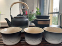 宅轻松 整套茶具黑白渐变套装陶瓷简约家用办公送礼茶杯茶壶茶套12件套 实拍图
