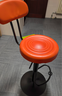 华恺之星吧台椅子高脚椅酒吧椅升降办公椅酒店前台简约椅子BY625高款橘 实拍图