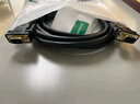 绿联工程级VGA线 3+6纯铜线芯 公对公带磁环视频连接线 适用电脑主机接电视显示器投影仪  2米11646 实拍图