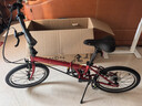 大行（DAHON）青春版P8折叠自行车20寸8速成人超轻男女式单车KAC081 消光红 实拍图