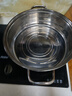 304不锈钢火锅锅家用涮火锅盆锅具大容量燃气电磁炉专用汤锅 【加厚材质】304汤锅 32cm 实拍图