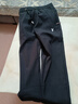 花花公子（PLAYBOY）裤子男秋冬季休闲裤男士潮流宽松弹力小脚长裤男装 黑色加绒 31 实拍图