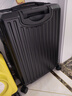 回力行李箱大容量拉杆箱旅行密码登机加厚女拉链学生皮箱子 加厚耐用拉链-黑色 24英寸 （可托运） 实拍图