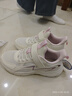 361°童鞋 儿童跑鞋25春秋男女童3-14岁缓震校园小白鞋 白38 实拍图