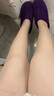 小野和子【杨幂同款】光腿神器双层丝袜女秋冬季加绒保暖肉色打底裤连裤袜 实拍图
