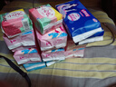 七度空间(SPACE7)卫生巾少女生纯棉薄款姨妈巾组合装整箱批发 【全周期整箱】日夜用组合132片 实拍图