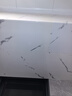 瓦时仿瓷砖墙贴墙纸自粘防水防潮铝塑墙板卫生间  鱼肚白40*80(5片装) 实拍图
