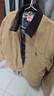 马登工装底特律猎装夹克男美式复古J001巴恩风翻领谷仓外套秋季新款 卡其色 厚款 【男士棉服冬季/锁温防寒/棉衣男款/袄子】 XL 实拍图