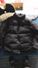 京东京造羽绒服男女情侣同款真鸭绒冬季外套面包服轻松羽绒 黑色 M 实拍图