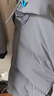 京东京造羽绒服男鸭绒加厚防寒工装面包服短款冬季外套衣服 灰色 XL 实拍图